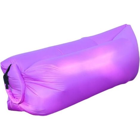Tragbare, aufblasbare Liege Strandsofa Faltbar für Reisen und Camping Wasserdicht und auslaufsicher Einfach ohne Pumpe aufzublasen für Reisen, Ou (1/5)