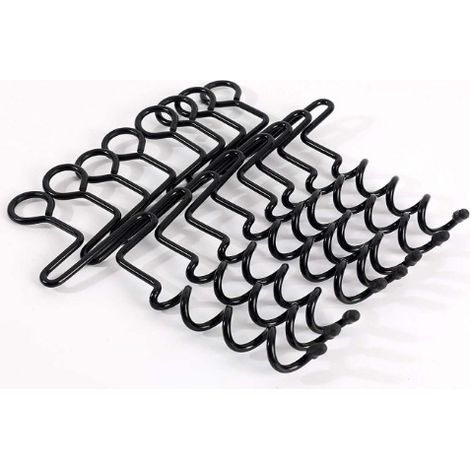 8 piquets spirales renforcés pour tente – Ancrage au sol pour tonnelle, jardin et terrasse – Fixation stable anti-arrachement