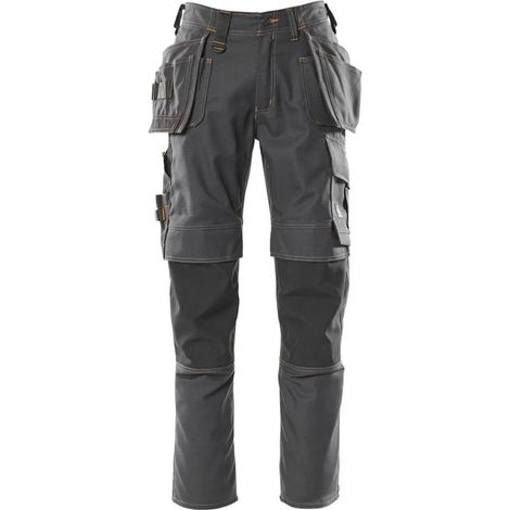 Pantalón de trabajo Mascot young 06231 bolsillos rodilla ajustables reflectante