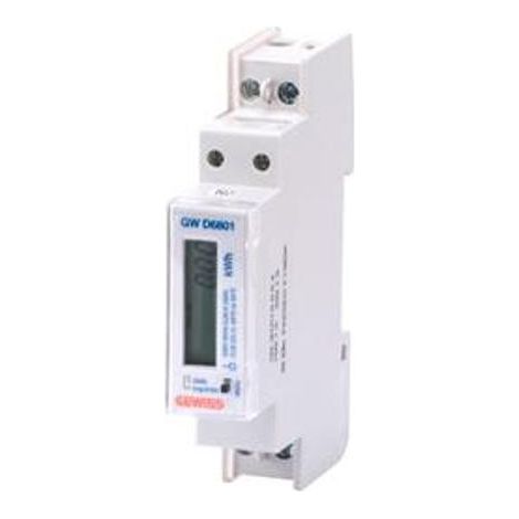 CONTATORE ENERGIA - MONOFASE DIGITALE - 32A - 1 MODULO - CHORUS - GEWISS GWD6801
