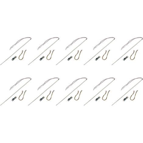 10 ensembles de bandes de rétroéclairage LED de 490 mm pour la mise à niveau d'un écran LCD CCFL de 22 pouces vers un écran LED. (1/5)