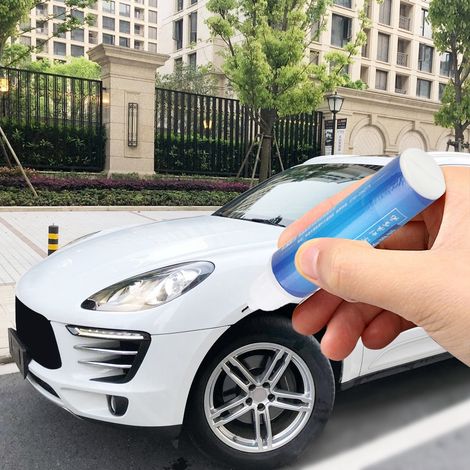 Stylo de réparation rayures voiture Fix It Pro, applicateur vernis transparent, retouche peinture blanc, kit anti-rayure auto, correcteur carrosserie (1/5)