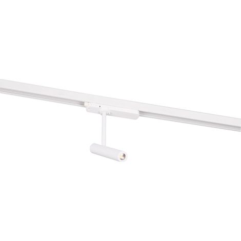 Faretto binario 3F LED 12W 3000K bianco PISTOL Maxlight (1/3)