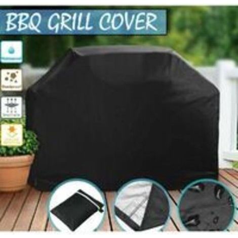 Outdoor-Grillabdeckung, 210D Polyester, Sonnenschutzabdeckung, 100 x 60 x 150 cm