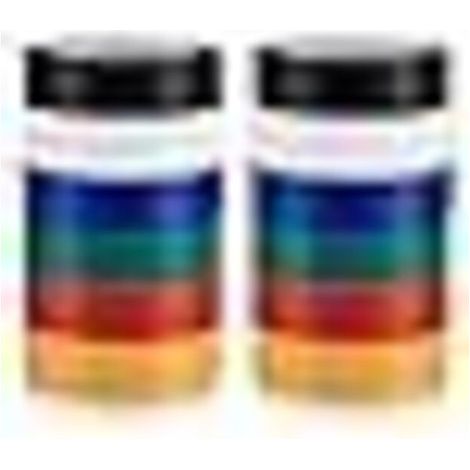 Nastro isolante elettrico in PVC – Confezione da 12 rotoli, 19 mm × 20 m, multicolore, impermeabile e molto flessibile per riparazione e isolamento di cavi.