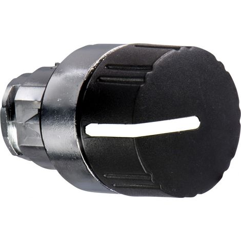 Harmony tête de bouton tournant à molette - 2 positions - Ø22 - noir - ZB4BD29 (1/3)