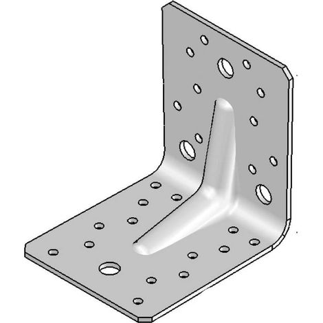 Équerre avec Renforts - 105x105x90x3 mm - D-Work (1/2)