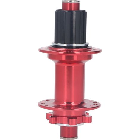 32-Loch-Hinterradnabe mit 4 Lagern 12x148mm, CNC-gefräst für den Austausch, rote Farbe. (1/5)