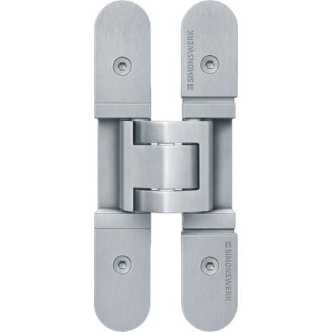 Paumelle Tectus TE525 3D inox en boîte de 2 - SIMONSWERK (1/3)