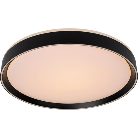 Lucide NURIA - Deckenleuchte - Ø 50 cm - LED 3 StepDim - 1x36W 2700K - Schwarz (1/5)