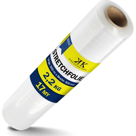 1 Rolle Stretchfolie Umzugsfolie transparent Wickel-Folie (1/5)