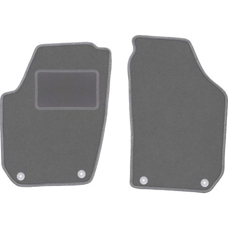 Tappetini anteriori per auto: Skoda Fabia II hatchback, station wagon (2007-2014) grafite
