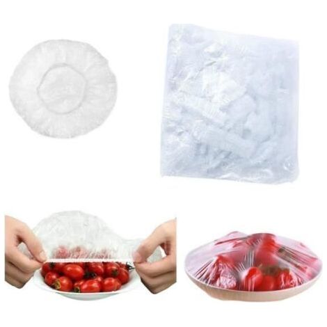 100pcs sac poubelle rétractable, sac poubelle, réfrigérateur PE sac poubelle de cuisine pour les résidus, fruits, prévention de la