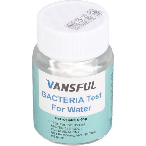 Test Kit pour Eau Potable - Détection Rapide des Coliformes pour Puits, Piscine et Aquarium (1/5)