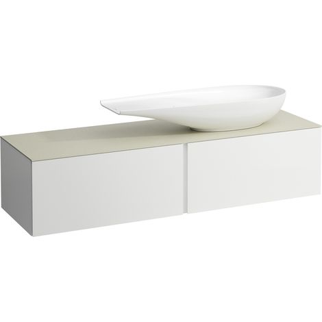 LAUFEN Il Bagno Alessi cajonera, 1 agujero para grifo, encimera