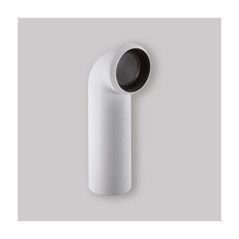Curva 90° Per Vaso Con Scarico A Parete Bianca Ø 110 (1/5)