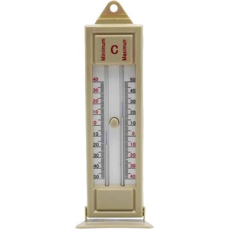 Thermometer – wasserdicht und feuchtigkeitsbeständig, mit Anzeige für hohe und niedrige Temperaturen. (1/2)