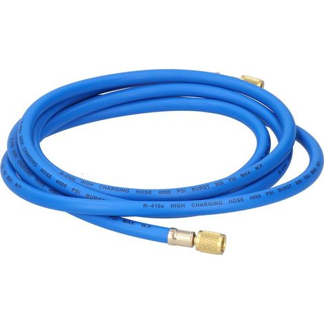 Tuyau de Recharge de Fréon pour Climatiseur, Outil d'Entretien pour Système de Réfrigération (Double raccord standard, 1 pièce 3 mètres) (1/4)