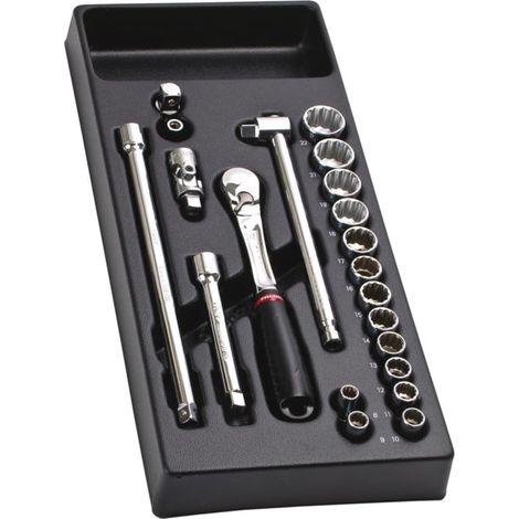 Facom Douilles 3/8 et accessoires - 12 pans