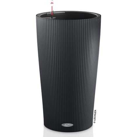 VASO CILINDRO COLOR D23XH41CM ARDESIA OPACO