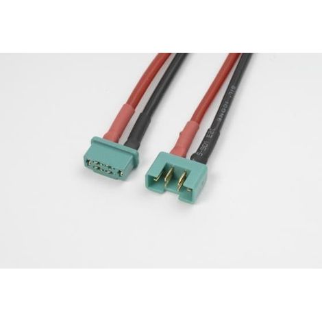 Extension lead MPX, silicon wire 14AWG, 12cm (1pc)