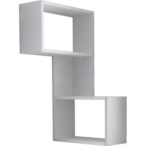 Etagère murale d'angle 2 cubes PART (1/3)