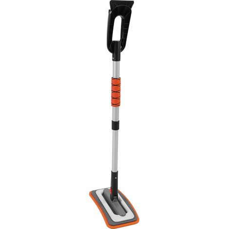 Gratte-neige voiture Aluminium ergonomique Pliable Orange résistant (1/4)