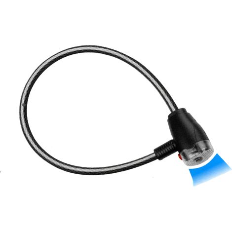 Lucchetto luminoso a cavo 10x 650mm TY497 TONYON