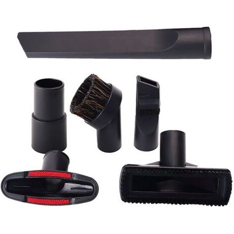 Accessoires pour aspirateur, ensemble de 6 embouts pour aspirateur, ensemble d'accessoires universels pour aspirateur (32 mm–35 mm) (1/5)