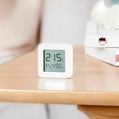 Thermomètre Xiaomi BT sans fil, hygromètre numérique, capteur d'humidité, compatible Mijia (1/4)