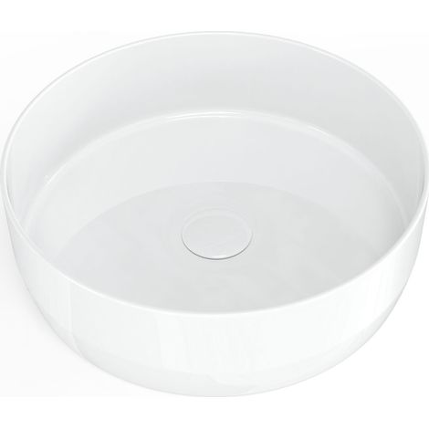 Swiss Aqua Technologies Aufsatzwaschbecken Infinitio 39 x 39 x 12 cm ohne Überlauf, weiß matt (SATINF3939M)