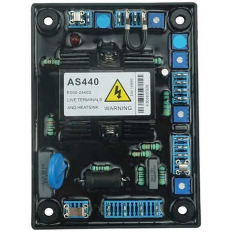 Régulateur de tension automatique AVR AS440 régulateur de générateur accessoires de groupe électrogène carte de régulateur de tension régulateur ESC (1/5)