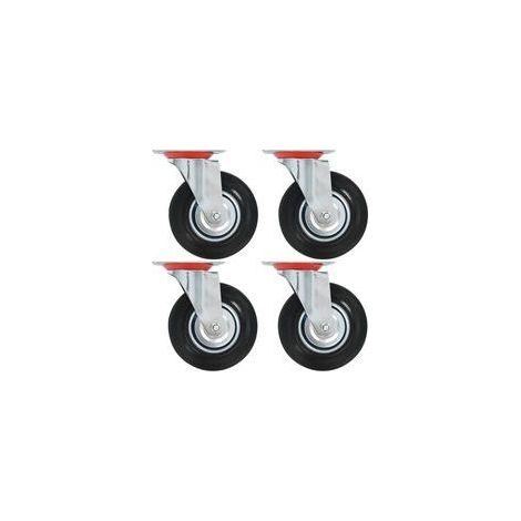 4 roulettes pivotantes, 125 mm-ARCAN (1/5)