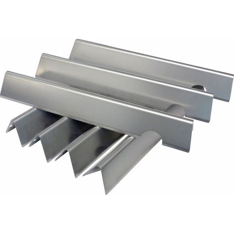 Barres Flavorizers inox pour barbecue Weber Genesis 4 feux e410