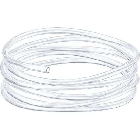 Aquarium-Luftschlauch, 2 m, Standard 4/6 mm, für Aquarien-Luftpumpen, flexibler PVC-Schlauch für Aquarium, Garten, Terrarium und Teich (1/5)