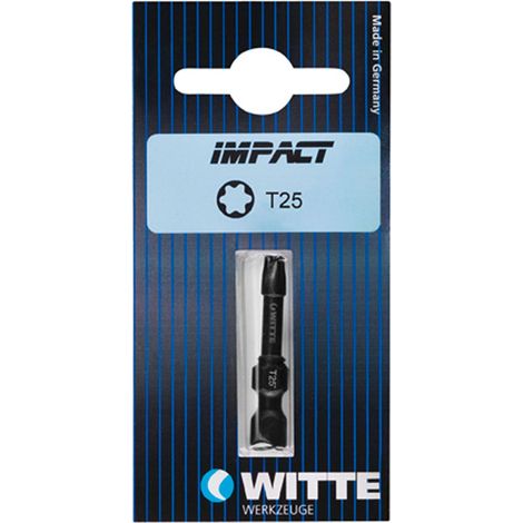 Embouts d’impact sous blister T 40  WITTE 28375