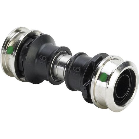 Viega Raxinox-Kupplung, d1 20, d2 16 Stahl nichtrostend Modell 4415, 724191 (1/2)