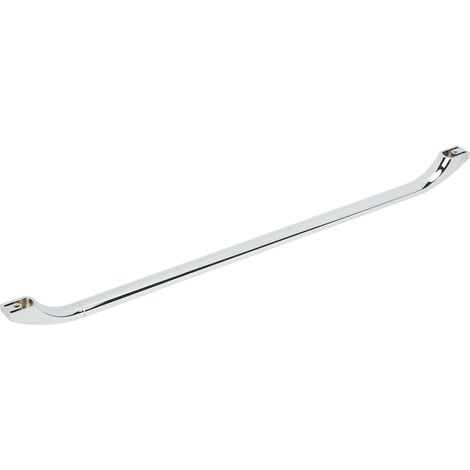 Poignées de porte chromées de 535 mm pour meubles de cuisine, tiroirs, commodes et placards, pour camping-cars et bateaux. (1/5)