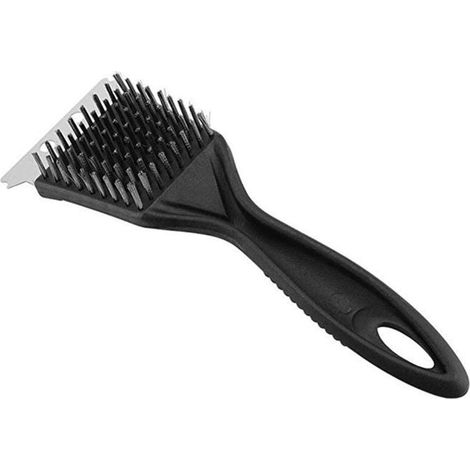 Brosse de nettoyage robuste pour barbecue à gaz en acier inoxydable, accessoires d'extérieur - AquaForge (1/5)