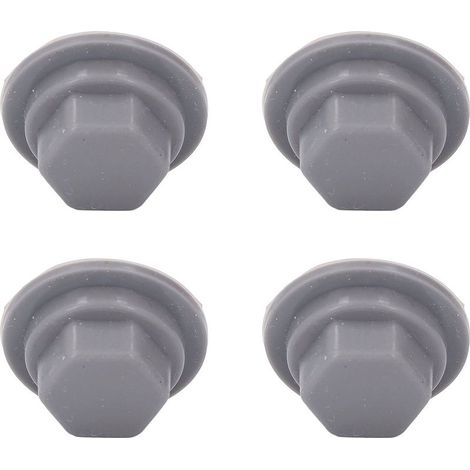 50 capuchons de protection pour vis hexagonales, étanches anti-poussière, silicone M10 12,5mm (1/5)