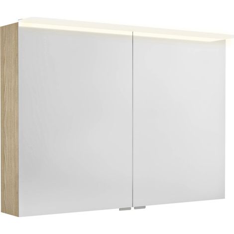 Armoire à miroir LINEX avec. Lumière LED, 100x70x15cm, Orme Bardini (1/2)