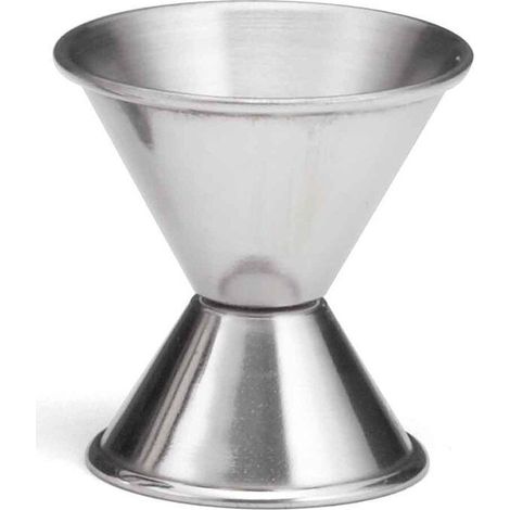 Tablecraft, jigger giapponese 15 - 30 ml stile classico in acciaio inox prodotto professionale (1/2)