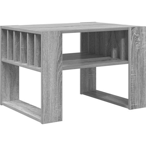Tavolino da salotto Grigio Sonoma 66 x 49,5 x 45 cm vidaXL