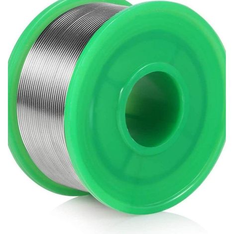 Bleifreier Lötdraht – Harzkern – Durchmesser 0,8 mm – Schmelzpunkt 227 °C – Für elektrische Lötarbeiten – 50 g (1/5)