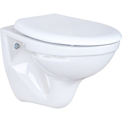 Belvit Wand Hänge WC Abgang Wand Waagerecht mit Softclose Deckel 520x360x375 cm Belvit Wand Hänge WC Abgang Wand Waagerecht mit Softclose Deckel 520x360x375 cm (1/5)