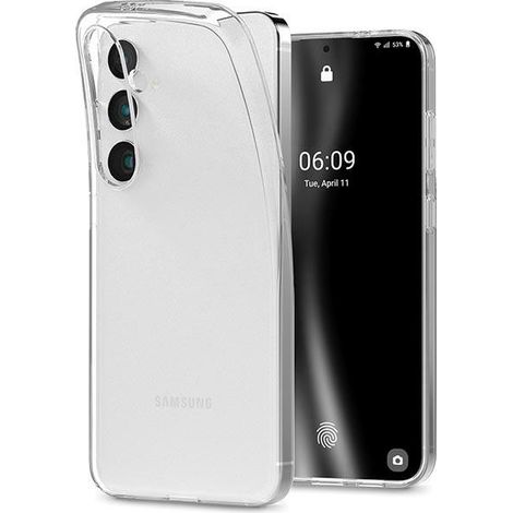 Schutzhülle für Samsung Galaxy S24 Plus, Farbe: Mercury Jelly, transparent (1/2)