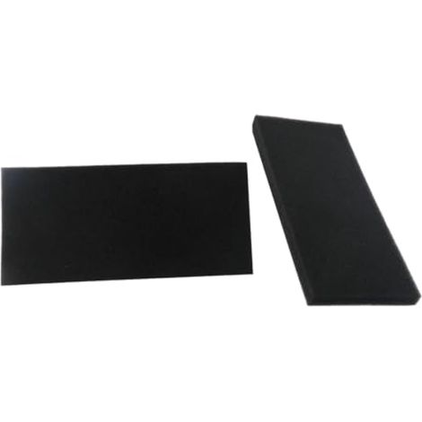 Lot de 2 tapis de filtre éponge de rechange pour sèche-linge Gorenje D7465 SP-10/320, 27 x 13 x 2 cm (1/4)
