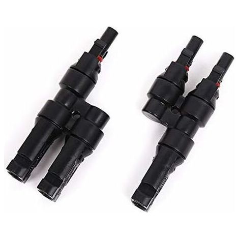 1 Paire MC4 T3 Panneau Solaire Connecteurs, Connecteurs de Cble Splitter Coupler Outil Combinateur (1/5)