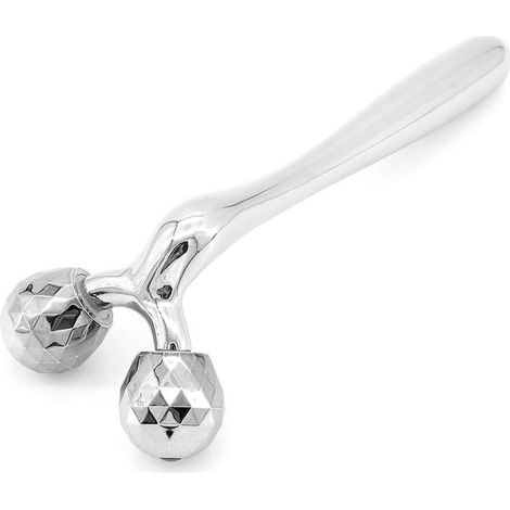 3D Mini Masseur Facial Soins de La Peau Visage Masseur Corps Corps Raffermissant Outils(argent) (1/5)