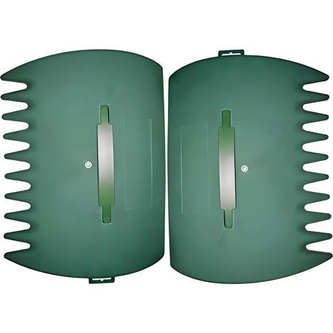 Ramasse-feuilles, pelle à feuilles de noisetier manuelle en 2 parties, nettoyage rapide des feuilles, des tontes de gazon et des déchets dans les jardins et les cours. (1/5)